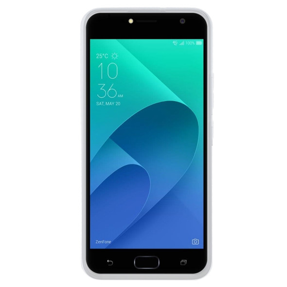TPU Phone Case For Asus ZenFone 4 Selfie ZB553KL(Transparent White)
