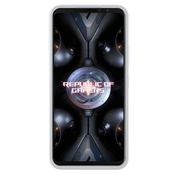 TPU Phone Case For Asus ROG Phone 5 Ultimate(Transparent White)