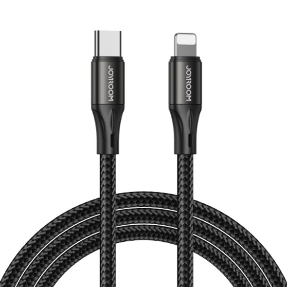 JOYROOM S-2024N1-PD 20W Type-C / USB-C to 8 Pin Fast Charging Cable, Length:2m(Black)