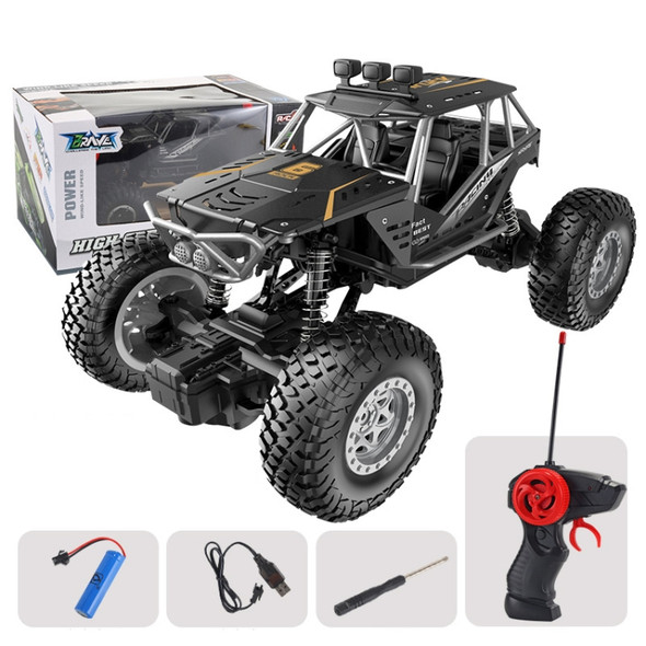 JZRC Alloy Remote Control Off-Road Vehicle Charging Remote Control Car Toy For Children Medium Alloy Black