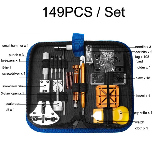 149 PCS / Set Watch Repair And Disassembly Tool Set