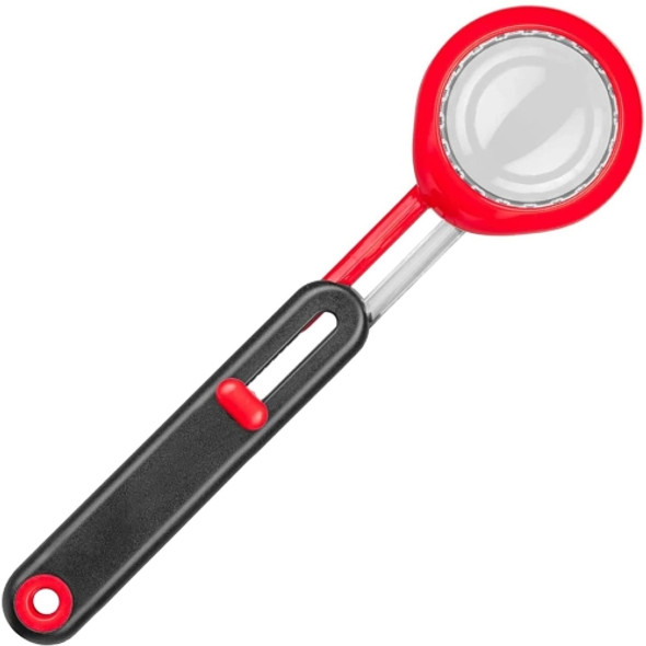 45ml Adjustable Measuring Spoon With Scale(Red)