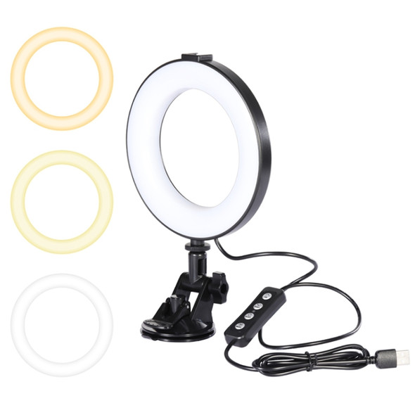 Ulanzi Vijim CL05 6 Inch 3200-6500K  Video Conferencing Ring Fill Light Sucker Fill Light