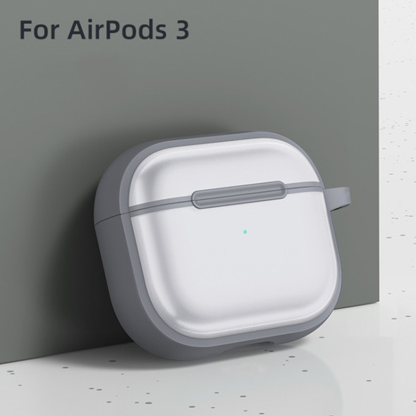 Benks Shockproof Skin-feeling Frosted Protective Case for AirPods 3 (Grey)