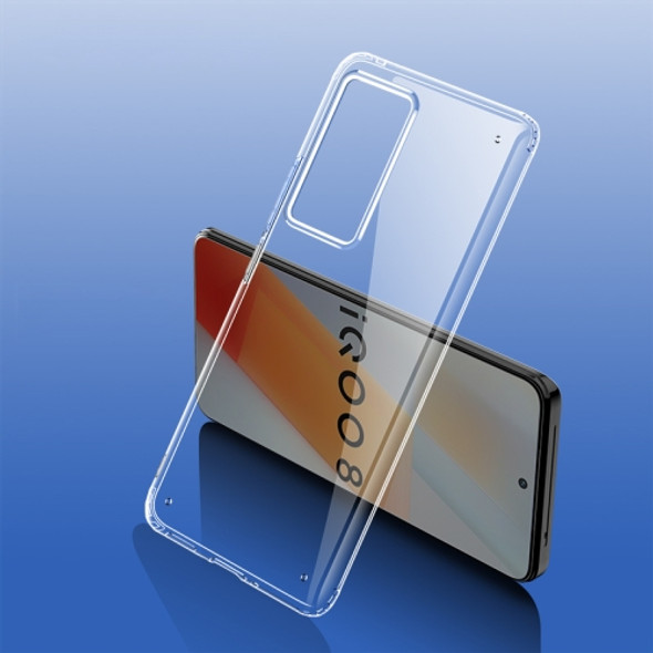 For vivo iQOO 8 wlons Ice Crystal PC + TPU Phone Case(Transparent)
