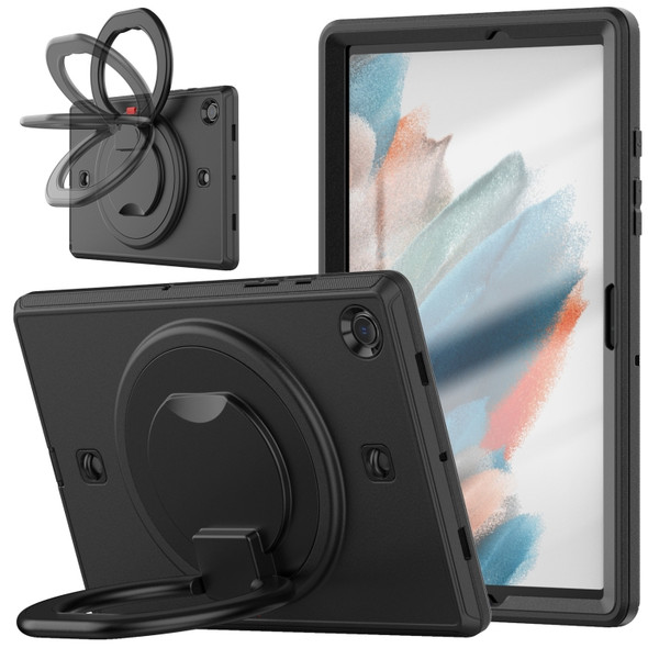 For Samsung Galaxy Tab A8 10.5 2021 X200 / X205 TPU + PC Tablet Case(Black)