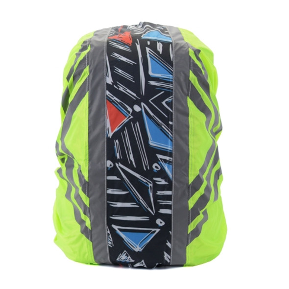 Luminous Pattern Rain Cover for Outdoor Backpack, Size: M 30-40L(C)