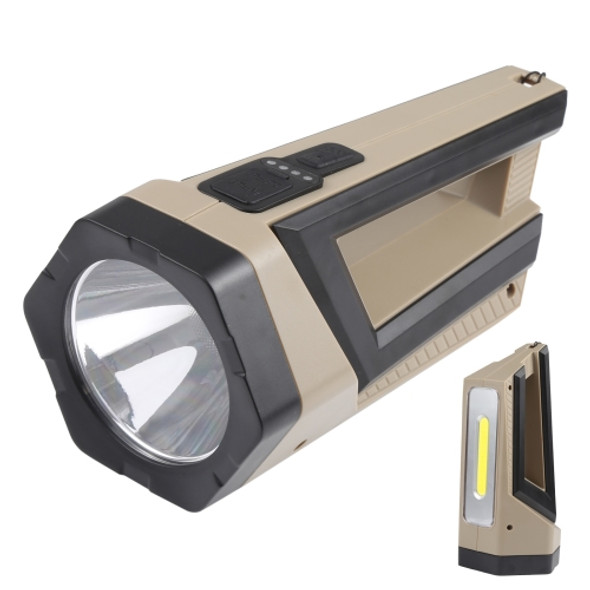 ST02A P70 Lamp Beads + COB LED Spotlight Multifunctional Portable Rechargeable Flashlight