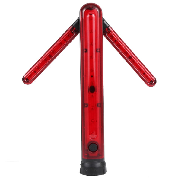 JT01 Rechargeable Traffic Safety Arrow Signal Light Warning Light Bar (Red Light)