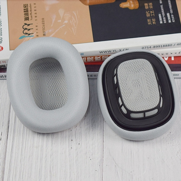 2 PCS Foam Earpads Earmuffs For AirPods Max(Protein Skin Light Gray )