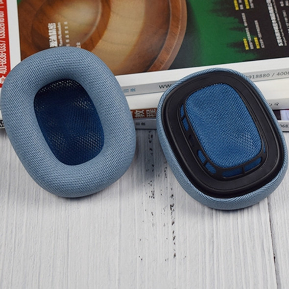 2 PCS Foam Earpads Earmuffs For AirPods Max(Protein Skin Blue )