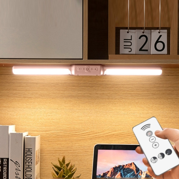 LED Table Light Student Dormitory Reading Lights, Style: Remote Control Type (Pink)