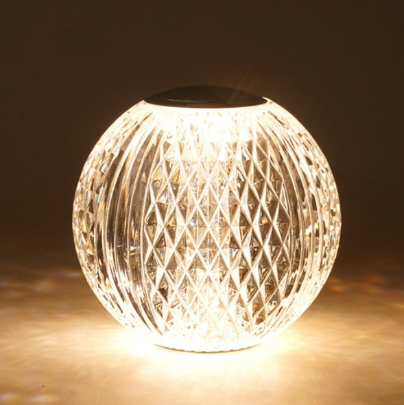 Crystal Ball Small Table Lamp USB Acrylic Night Light, Specification: MT1  110 x 110mm