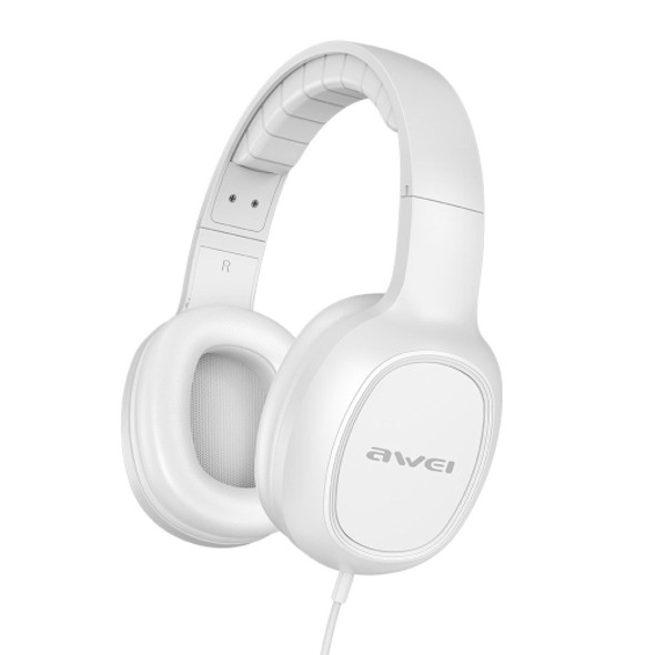 awei GM-6 3.5mm Stereo Wired Headset(White)