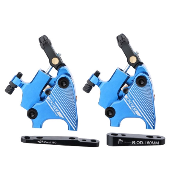 1 Pair IIIPRO Flat Mount Road Calipers Bilateral Brakes(Blue)