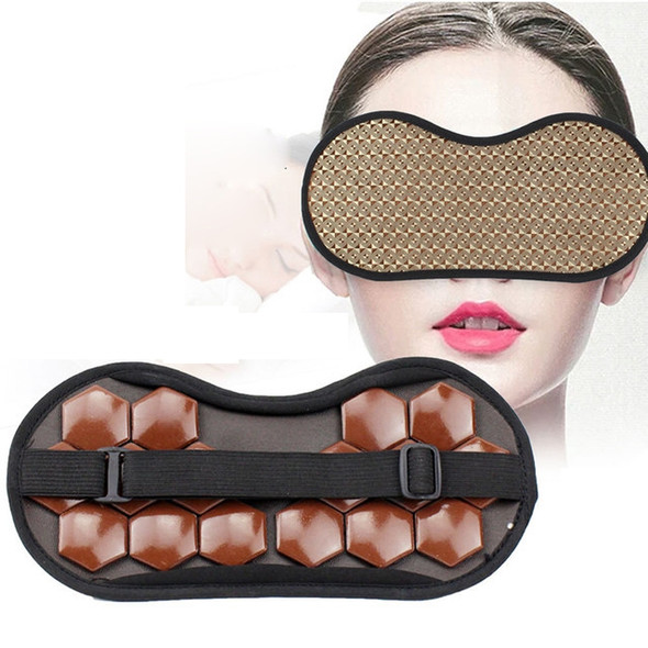 2 PCS Travel Office Magnetic Therapy Health Care Shade Eye Mask(Meteorite)