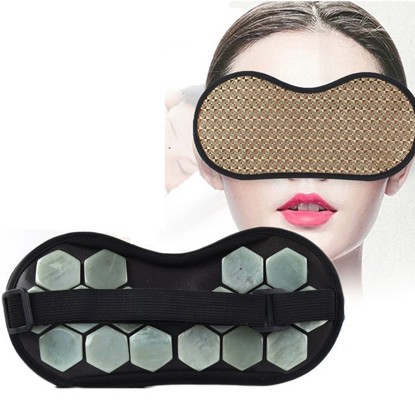 2 PCS Travel Office Magnetic Therapy Health Care Shade Eye Mask(Jade)