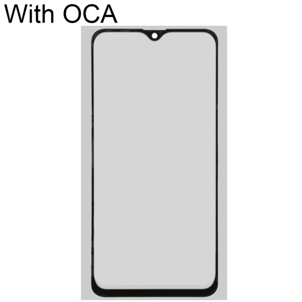 Front Screen Outer Glass Lens with OCA Optically Clear Adhesive for Xiaomi Redmi 9