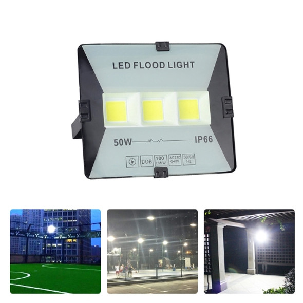 50W 6500K Cool White LED Waterproof Flood Light