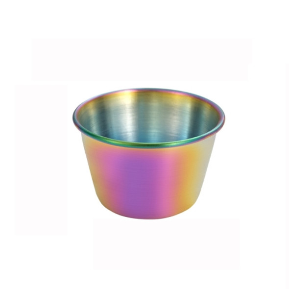 5 PCS Stainless Steel Tortilla Salad Tomato Sauce Cup, Specification： 304 Small (Colorful)