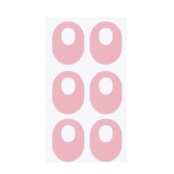 4 PCS Latex Anti-Wear Callus Protection Sticker(Pink Elliptical)