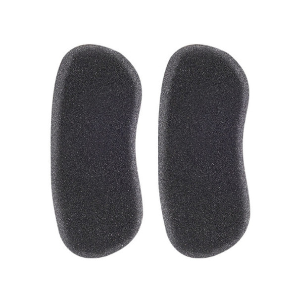 10 Pairs High Heel Shoes Thickened Anti-Wear Foot Half Size Pads, Size: 6mm(Black)