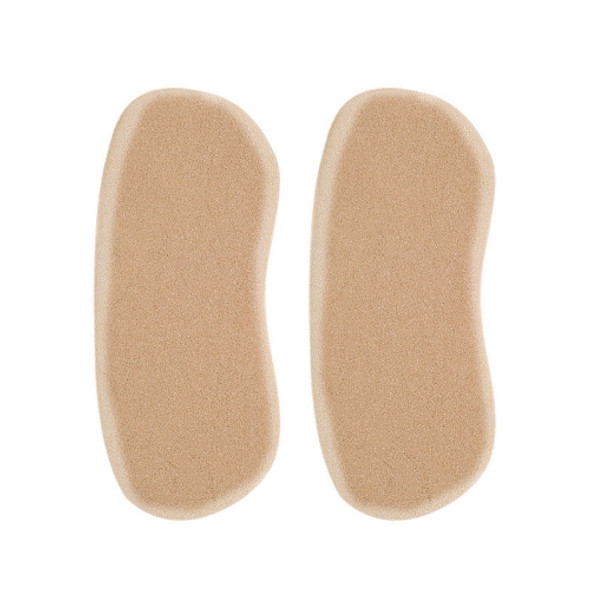 10 Pairs High Heel Shoes Thickened Anti-Wear Foot Half Size Pads, Size: 2mm(Skin Color)