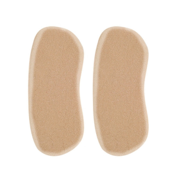 10 Pairs High Heel Shoes Thickened Anti-Wear Foot Half Size Pads, Size: 4mm(Skin Color)