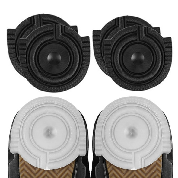 2 Pairs Sole Wear-Resistant Rubber Cuttable Sports Anti-Slip Sticker, Size: No.4 44 Yards(Black)