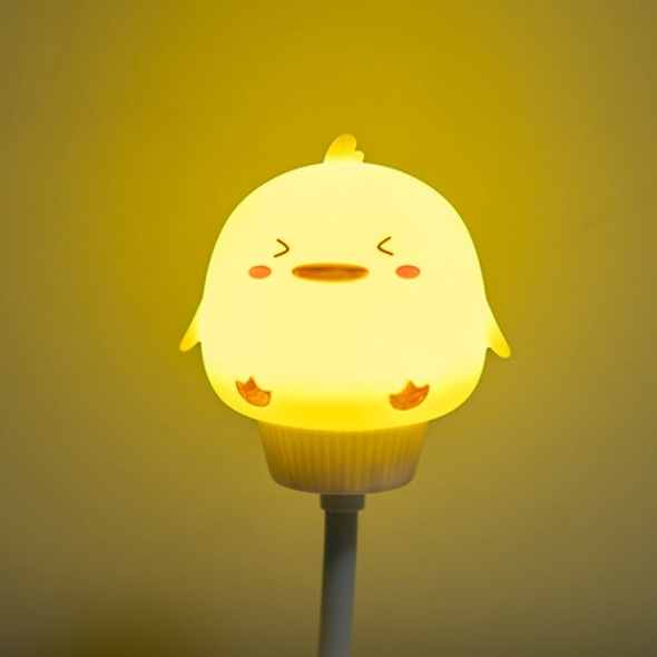 Cartoon USB Power Mini Night Light, Style: Remote Control Version(Duck)