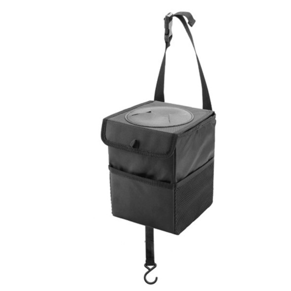 SN720 Car Multifunctional Trash Can Hanging Foldable Storage Bag, Style: Trash Can