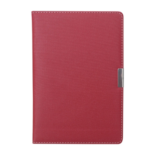 2 PCS PU Business Notebook Mounted Sewing Thread Notebook, Specification: A5(Red)