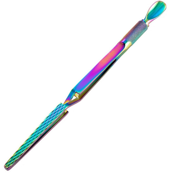 2 PCS X-Shaped Stainless Steel Shaping Clip Nail Art Tools, Specification type: Colorful Titanium Diamond
