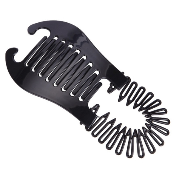 5 PCS Hairdressing Plastic Banana Hair Clip(Black)