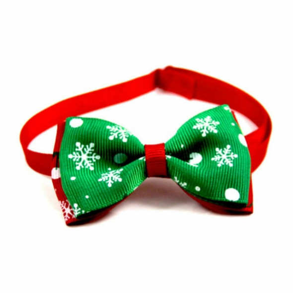 5 PCS Christmas Holiday Pet Cat Dog Collar Bow Tie Adjustable Neck Strap Cat Dog Grooming Accessories Pet Product(9)