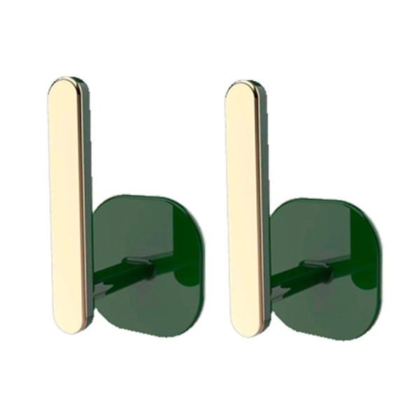 2 PCS Multi-Function Hook Home Strong Wall Without Trace Hook(Green)