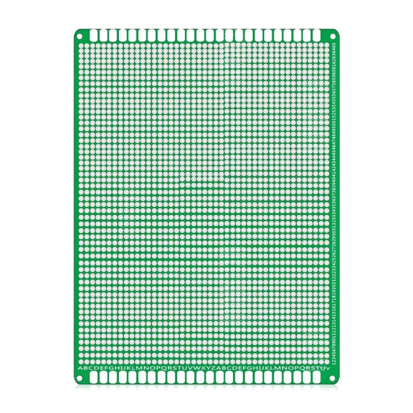 2 PCS LandaTianrui LDTR - WG032 / D5 Double-sided Glass Fiber Prototyping Breadboard PCB Board, Size: 12 x 18cm