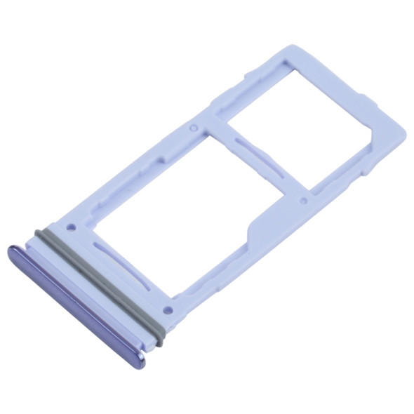 SIM Card Tray + SIM Card Tray / Micro SD Card Tray for Samsung Galaxy A52S 5G SM-A528(Purple)