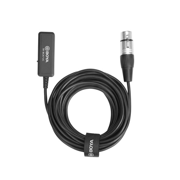 BOYA BY-BCA7 UC XLR to USB + Type-C / USB-C Microphone Adapter Cable(Black)