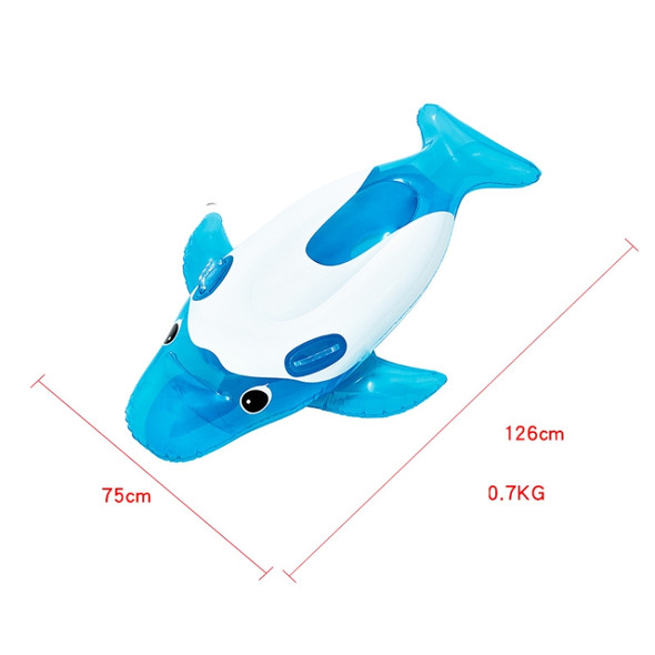 FRS-149V Adult Children PVC Cartoon Animal Inflatable Floating Row Water Play Toys