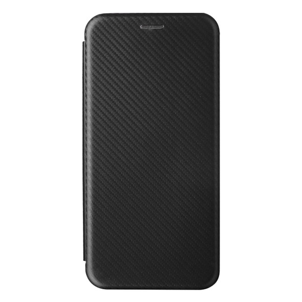 For Motorola Edge X30 Carbon Fiber Texture Magnetic Horizontal Flip PU Phone Case(Black)