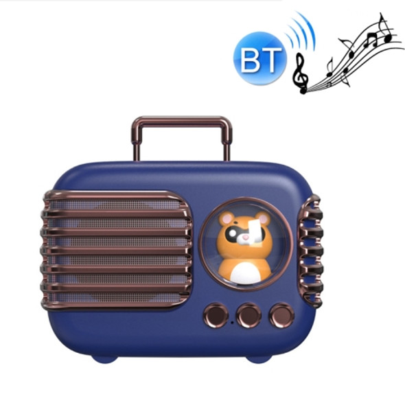 DW09 HD Sound Quality Portable USB Luggage Bluetooth Speaker(Blue)