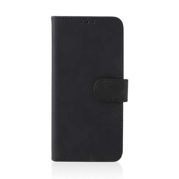 For Blackview A55 Skin Feel Magnetic Buckle Leather Phone Case(Black)
