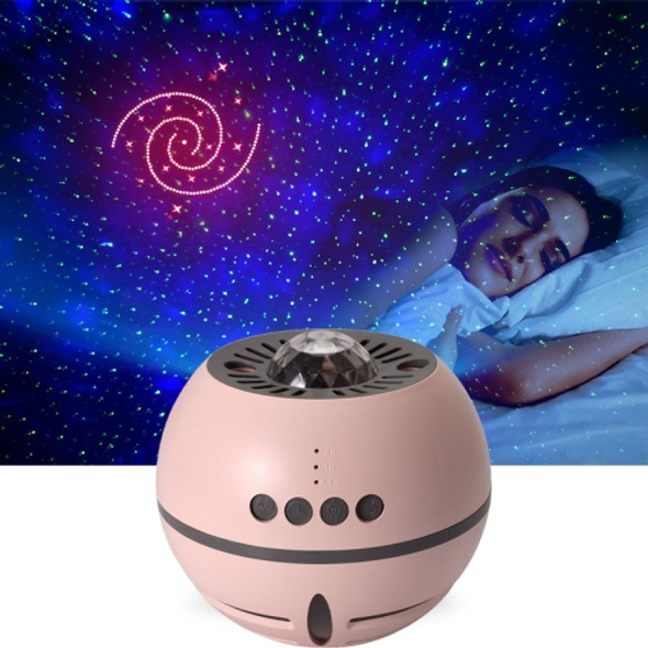 K-1079 Nebula Laser LED Projector Light with Stand(Pink)