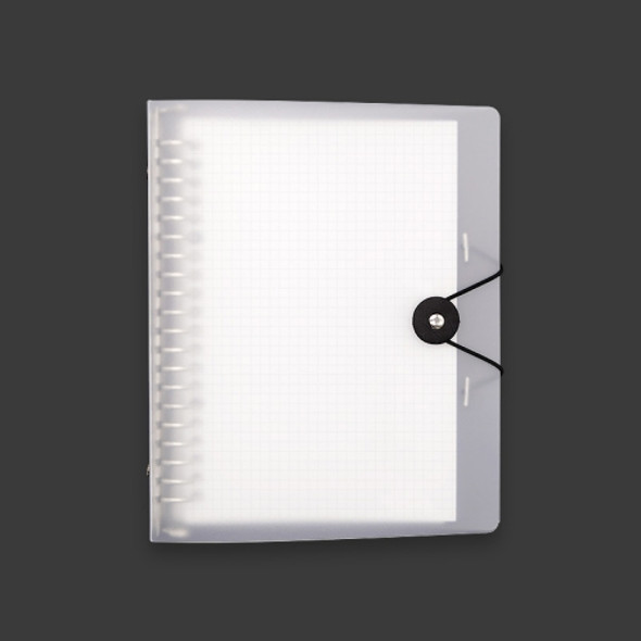 Transparent Matte PP Soft Shell Cover Hand Accountive Page, Style: A5 Mesh Core