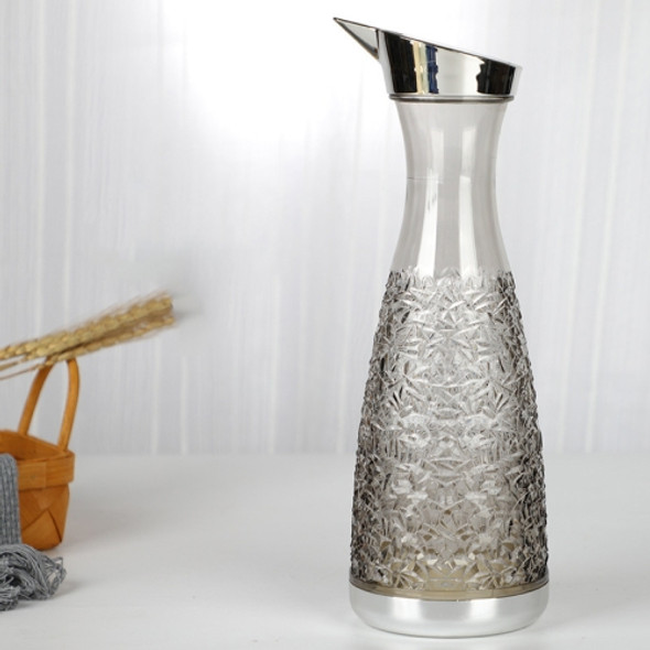 Home Shatter-resistant Diamond Texture Juice Jug(Smoke Grey)