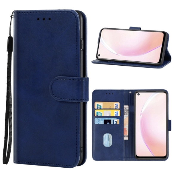 Leather Phone Case For OPPO A93s 5G(Blue)