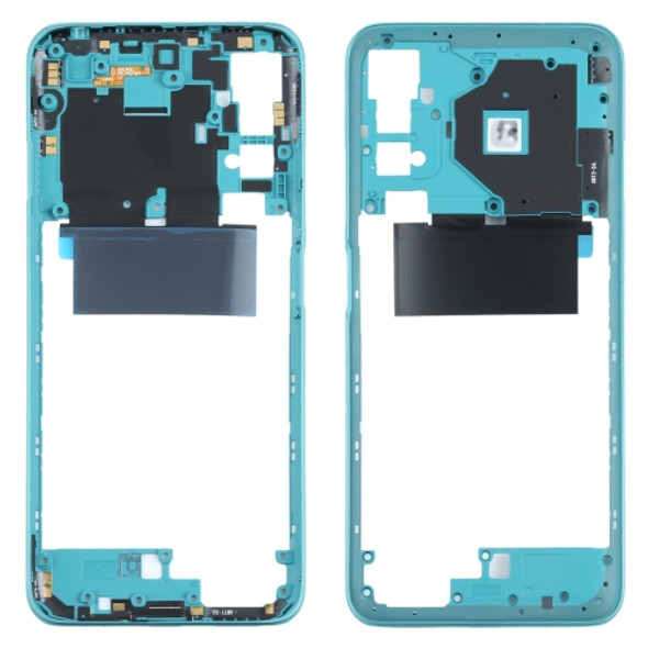 Original Middle Frame Bezel Plate for Xiaomi Redmi Note 10 5G M2103K19G, M2103K19C (Green)
