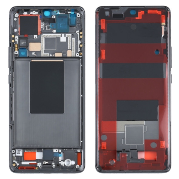 Original Front Housing LCD Frame Bezel Plate for Xiaomi Mi 12 Pro(Black)