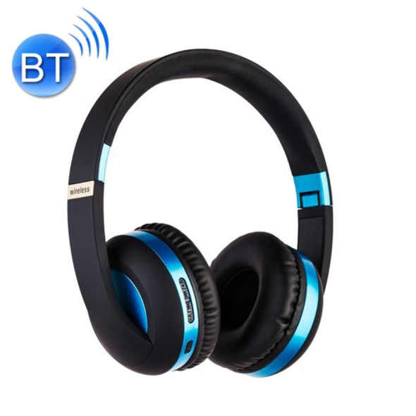 MH4 Mobile Phone Subwoofer Wireless Bluetooth Sports Headset(Blue)